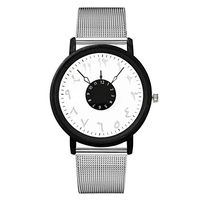 Mens Watches,Fxbar Casual Quartz Stainless Steel Men's Analog Wrist Watch Charming Luxury Bracelet Watches Clock(B)