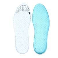 Softior Women's Memory Foam Full Length Cushioned Insoles with Perforation for Sport Work Hiker Shoes (Medium, Green)