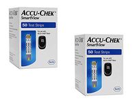 Accu Chek SmartView Test Strips 50 Each (2 Pack - 50 Count)