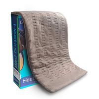 Heating Pad Fast-Heating Technology for Back/Waist/Abdomen/Shoulder/Neck Pain and Cramps Relief - Moist and Dry Heat Therapy with Auto-Off Hot Heated Pad by GOQOTOMO-HF-P