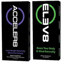 BEpic - ELEV8 ACCELER8 Combo Pack - Boost Your Body (30 Day Supply - 1 Pack ELEV8, 1 Pack ACCELER8)