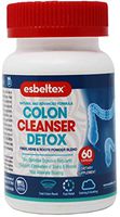 Esbeltex Colon Cleanser Detox. Naturally Improves your Intestinal Transit, Prevents Inflammation, and Provides Constipation Relief. Gluten Free, Non GMO. 100% Natural. 60 Capsules