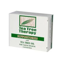 Tea Tree Therapy Vaginal Suppositories with Oil, 6 Count by Tea Tree Therapy