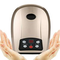 Electric Acupressure Hand Palm Finger Massager Machine Strain Numb Relief Palm Shiatsu Massager Two Power Supply Method Design Repair Joint Strain Aging Electric Hand Massager Palm Finger Acupoint Wir