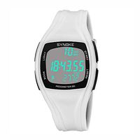 Fxbar,Simple Fashion Mens Watches Outdoor Running Surfing Cycing Digital Sports Watch Automatic Watch(White)