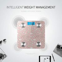 Bluetooth Weighing Scales for People Breakfast Delicious Cartoon Toast Bread Scale for Weight Body Fat Composition Monitor Analyzer with Smartphone App for Body Management-396 Lbs