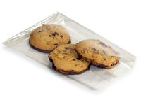 Pack Of 100, Thick 1.6 Mil Compostable Cello Solid Clear Cellophane Bags 4-3/4 X 7"