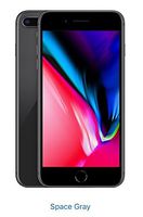 Apple iPhone 8, 256GB, Space Gray - For AT&T / T-Mobile (Renewed)