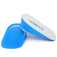 SQHT Height Increase Insole - Gel Heel Lift Inserts, Elevator Shoe Lifts Insoles for Men and Women (1.4'' Height)