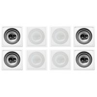 Acoustic Audio CS-I63S-4PR 300 Watt 6.5" 3-Way Home Theater in-Wall/Ceiling Speakers (4-Pair)