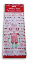 Valentine Themed Loot Treat Bags - Be My Valentine Robot - 25 Pack