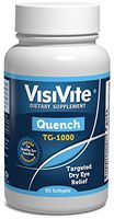 VisiVite Quench TG-1000 Dry Eye Supplement - 60 Softgels - 1 Month Supply