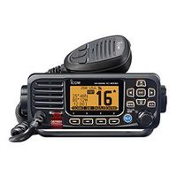 VHF, Basic, Compact, with GPS, Black
