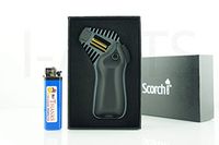 2 Items Scorch X-SERIES Refillable Adjustable Flame Jet Torch Lighter With Gift Box And The Patriot Lighter