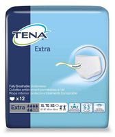 TENA Protective Underwear Extra Absorbency - 55in - 66in, Extra Large - 12 Each / Pack