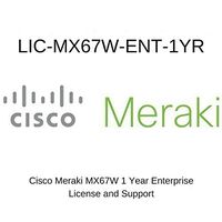 Cisco Meraki MX67W Enterprise License - 1 Year