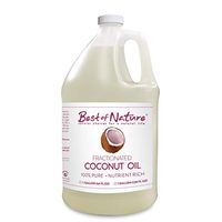 Best of Nature 100% Pure Fractionated Coconut Massage & Body Oil (Half Gallon)