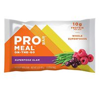 PROBAR - Meal Bar, Superfood Slam, Non-GMO, Gluten-Free, Certified Organic, Healthy, Plant-Based Whole Food Ingredients, Natural Energy (9 Count)