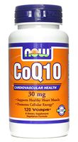 NOW Foods CoQ10 -- 30 mg - 120 Vcaps®