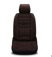GAOFEI 12-Volt Heated Seat Cushion with 3-Way Temperature Controller, Single seat Charm Coffee