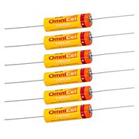 OmniCel ER14505 3.6V 2.4Ah AA Lithium Battery w/Axial Pins For Industrial PC, Computer RAM, Taximeter, Telephone Underwater ordnance, water meter, electricity meter, gas meter, heat meter, Signal lamp
