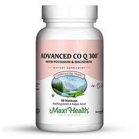 Maxi Health Advanced CO Q10 300 - Coenzyme Q10 - with Potassium & Magnesium - 60 Capsules - Kosher