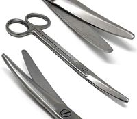 A2Z-MY04 Mayo Dissecting Scissors 6.75" (17.15cm), Curved, Stainless Steel