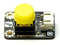Digital Push Button (Yellow)/Easy To 'Plug And Play'/Large Button Keypad And First-Class Hat/Able To Achieve Very Interesting And An Interactive Work