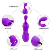 Female Intimate Massage Toy Oral Tongue Simulator Multi Speed Clitorial Toy for Women Sucking Rechargeable Waterproof