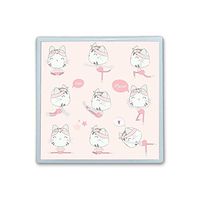 XIANN Care Contact Lens Box Holder Container Case Storage Eyecare Kit - Cute Cat With Yoga Post