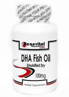 DHA Fish Oil (Emulsified Dry) 100mg 200 Capsules ~ Renevitol