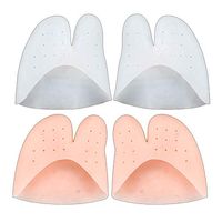 Hxijob Metatarsal Gel Protector Cushion Pads - Relieve Ball of Foot Forefoot Pain Thickening, Breathable, Non-Slip, Anti-Pain, Forefoot, Foot Pad,C