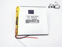 BIHUADE 3.7V 4000MAH 30102107 Lithium Polymer Li-Po Rechargeable Battery for DIY Mp3 MP4 MP5 GPS