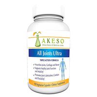 All Joints Ultra – “New” Innovative Joint Health Support. Mobilizing Joint Health for Athletes and All Men & Women, Young & Old - 90 Vegetarian Capsules / 1 Month Supply