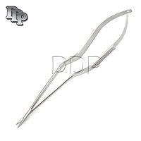 DDP ONE PIECE YASARGIL BAYONET MICRO SCISSORS 7.5" CURVED