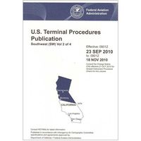 FAA IFR Terminal Procedures Bound Southwest (SW-2) Vol 2 of 4 (Always Current Edition)