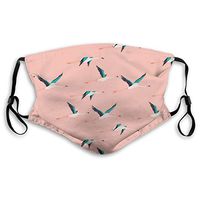 Crane Protective Mask with Gasket Disposable Water Repellent Multilayer Filter Adult Sunscreen Large Mask S