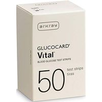 Blood Glucose Test Strips Glucocard Vital, 50 ea