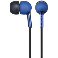 Sony MDR-EX56LP/BLU EX Style Headphones - Hybrid Silicone Type Earbuds (Blue) (Discontinued by Manufacturer)