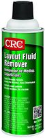 CRC Layout Fluid Remover, 12 oz Aerosol Can, Clear