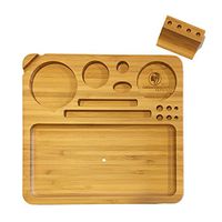 Green Goddess Supply Bamboo Wood Rolling Tray