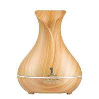 Essential Oil diffuser for Oils Aroma Humidifiers Cool Mist Fragrance Air Aromatherapy Diffuser for bedroom, Large Room Home Office 400ml 7 LED Light Auto Shut Off by TOP ONE NATURE