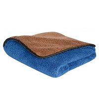 1Pcs 38x38cm Thick Microfiber Cloth for Cleaning-Microfiber Cleaning Cloths Pack of 30 Towels-Microfiber Polishing Cloth for Cars-Window Cleaning Cloths Streak Free-Cleaning Accesories (Coffee)