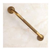 ZH Thick Brass Bathroom Safety Handrail, Bathtub Toilet Elderly Disabled Handrail, 51x9CM (Color : A)