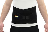 Maxar Airprene (Breathable Neoprene) Sport Belt (Lumbo-Sacral Support), 2X-Large, Black