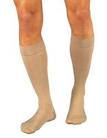 Relief Therapeutic Knee High Support Stockings, 30-40 Mmhg X-Large/Beige