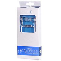 Subjekt HerPhones Petite Earphones + Mic - Blue
