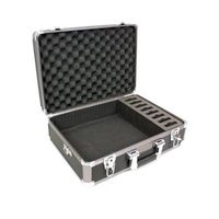 Williams Sound CCS 030 DW 8 Large Digi-Wave System Briefcase with 8 Slot, Includes Foam for Storing Up to 8 Digi-Wave DLT Transceivers or DLR Receivers, Includes Detatchable Shoulder Strap