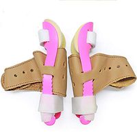 Big Toe valgus Night Toe Separator Thumb valgus Foot aligner Day and Night Grateful for everything (Color : Pink)