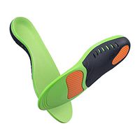 Arch Support Insole Orthotic Inserts for Plantar Fasciitis Full Length Insoles Running Flat Feet Heel Spurs & Foot Pain for Men & Women ((1 Pair) XS Size Women 5-7)